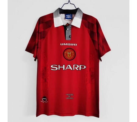 Manchester United 96/97 Home Red Soccer Jersey